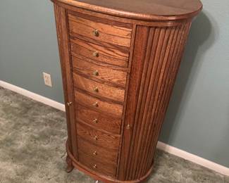 Multi Drawer Jewelry Cabinet