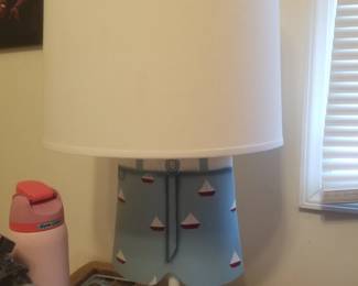 Board shorts table lamp