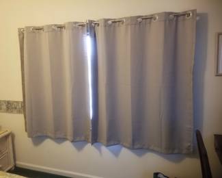 Curtain panels & rods