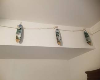 Surf board lights