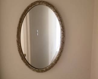 Oval mirror