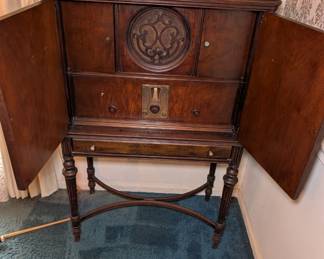 Vintage Highboy Radio Console