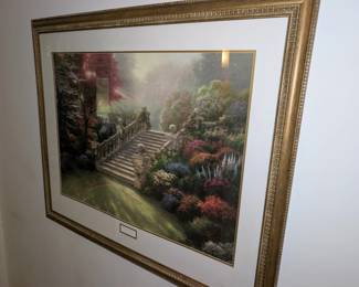 Thomas Kinkade "Stairway to Paradise" print