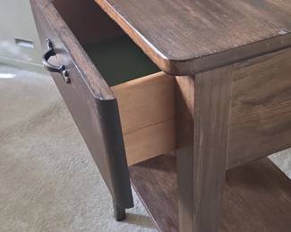 Wooden bedside table second image