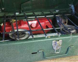 Vintage Coleman TwoBurner Camp Stove second image