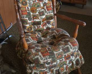 Vintage Spindle Back Rocker
