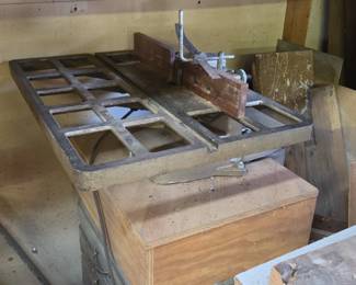 Vintage Wood Shaper