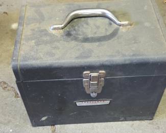 Vintage Craftsman Steel Tool Box
