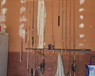 Vintage Fishing Rod Collection
