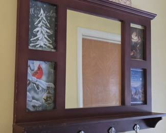 Holiday Entryway Mirror Rack second image