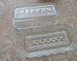 Anchor Hocking Wexford Butter Dish second image