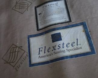 Flexsteel Plaid Sofa second image