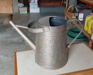 Embossed Metal Watering Can