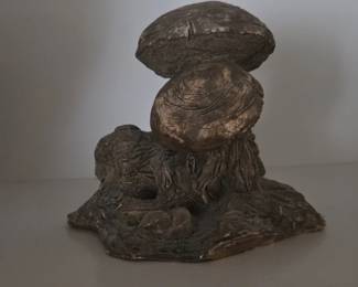 Vintage Mushroom Sculpture