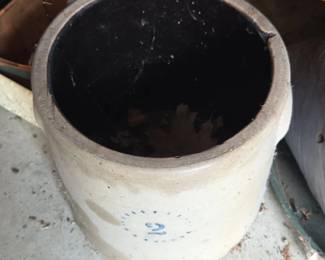 Two Gallon Stoneware Crock second image