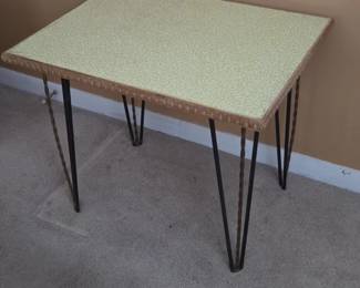 Vintage Laminate Side Table