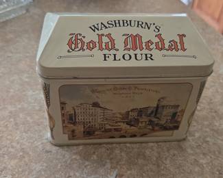 Washburns Gold Medal Flour Recipe Tin