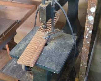 Vintage Treadle Scroll Saw Station second image