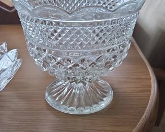 Anchor Hocking Wexford Footed Bowl