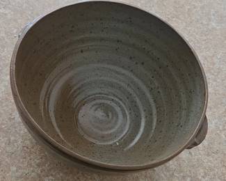 Handmade Speckled Stoneware Bowl second image