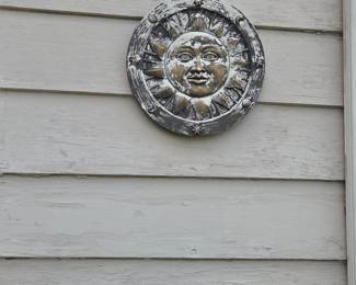 Sun Face Wall Plaque