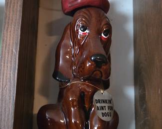 Enesco Basset Hound Decanter