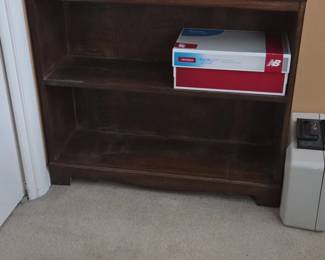 Wooden TwoShelf Bookcase