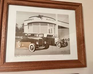 Pat Anderson sign and numbered print