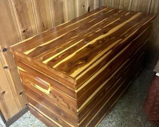 Large cedar chest