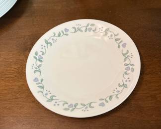 Corelle Country Cottage Blue Hearts Green Vine 2 sets and single pieces