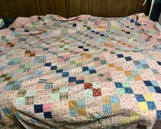 Beautiful antique quilt top