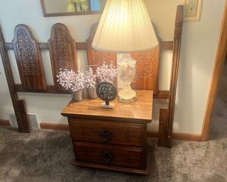 Queen headboards with, with matching end table