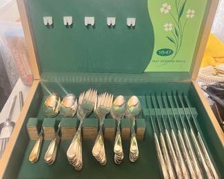 1847 Rogers Bros flatware in case