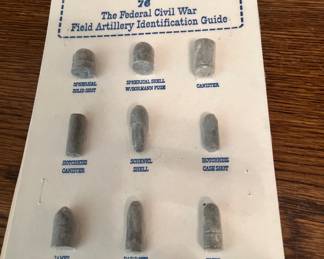 Souvenir Civil War artillery collection