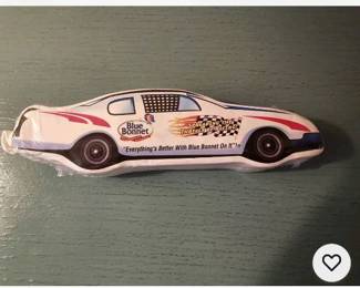 Vintage and rare, blue bonnet, butter, race, car towel factory sealed, excellent condition