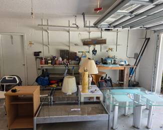 Tools, tables, lamps