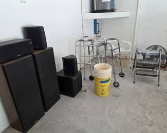 Speakers and walkers