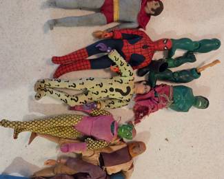 Vintage action heroes