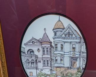 *Signed, Framed Debbie Patrick Art 