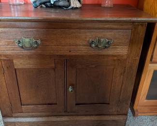 *Antique Oak Washstand