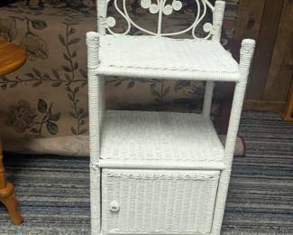 *Wicker Cabinet 