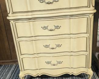 *French Provencial 4 Drawer  