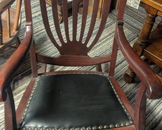 *Rocking Chair Leather Seat Cover 