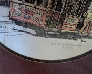 *Signed, Framed Debbie Patrick Art 