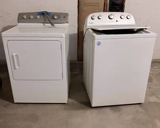 Washer and dryer