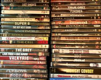 Tons of DVDs