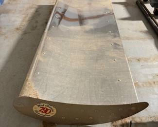 Aluminum air deflector wing