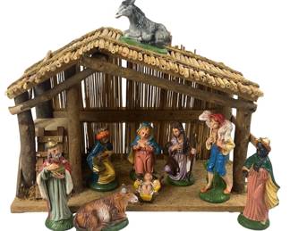 Fontanini Nativity Figures Marked ITALY