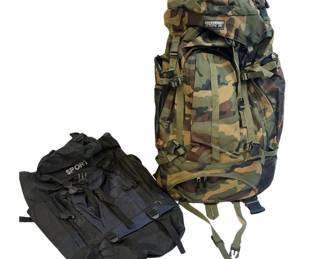 Military Camo Extreme Pak Backpack