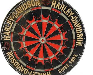 Official Harley Davidson Bristle Dartboard